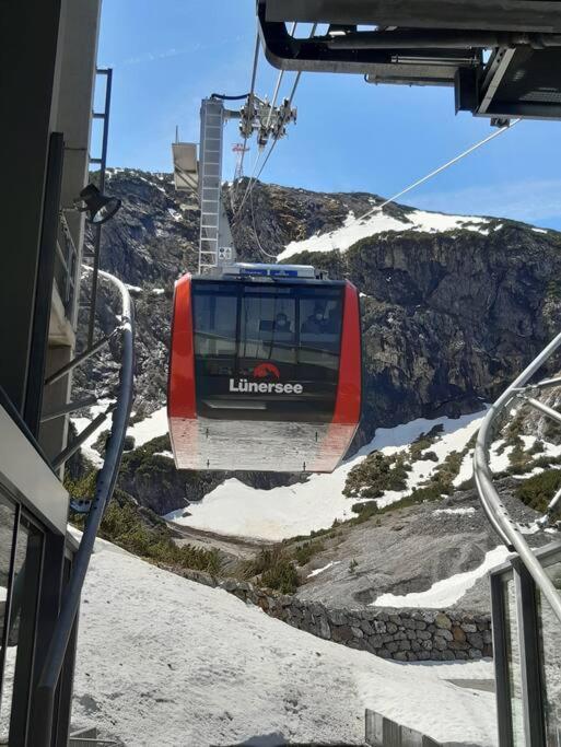 Wohnung Rheintal Im Alpenvorland Batschuns Buitenkant foto