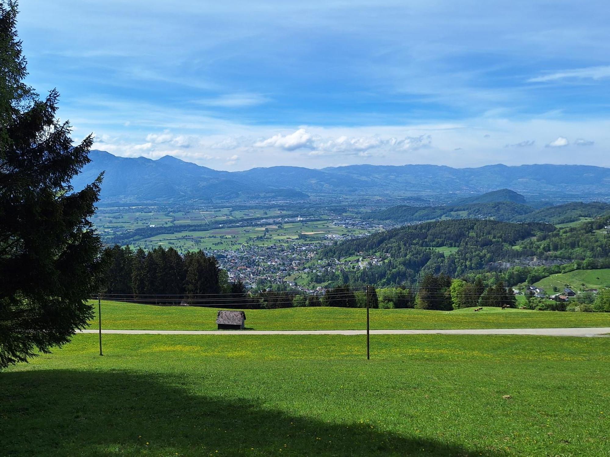 Wohnung Rheintal Im Alpenvorland Batschuns Buitenkant foto